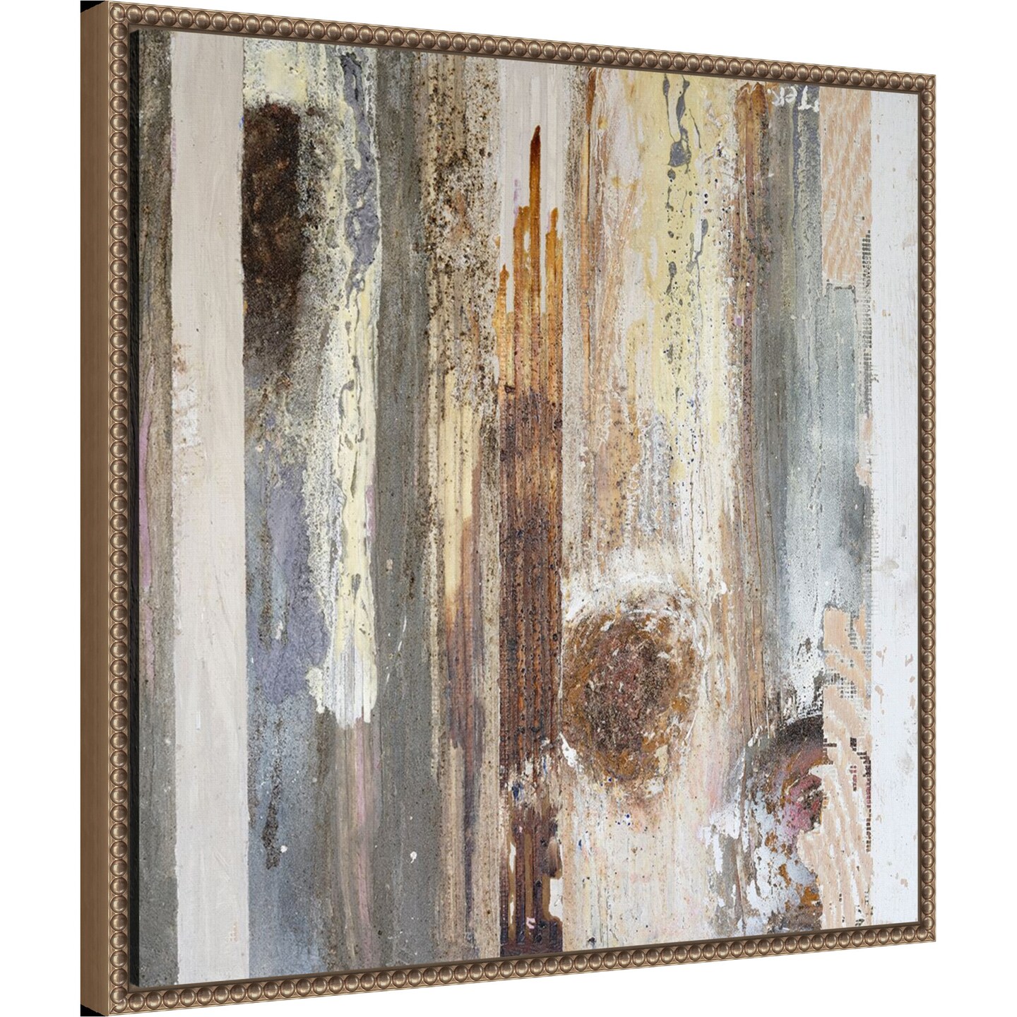 Textured Grain V by Erin McGee Ferrell Framed Canvas Wall Art