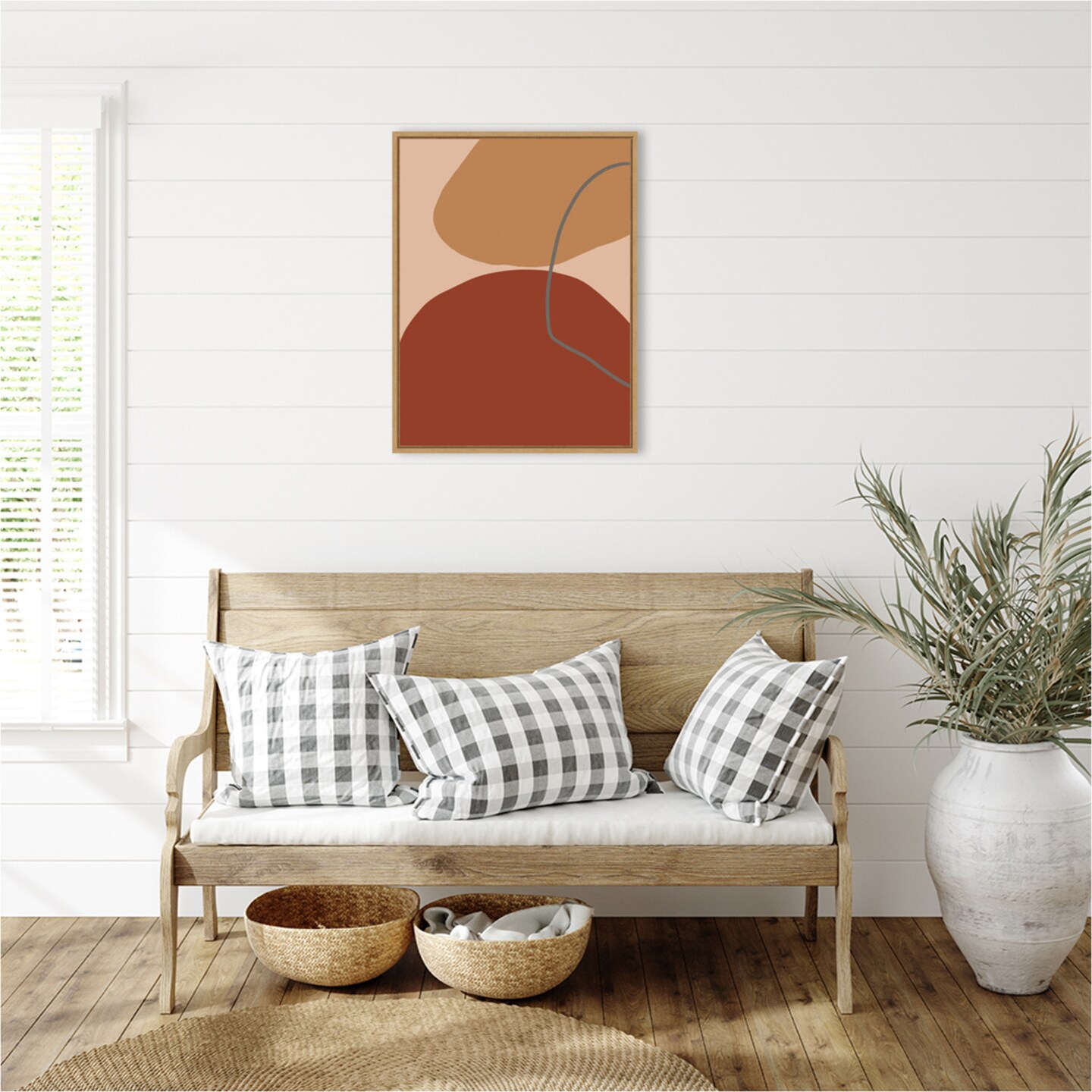 Subtile by Yopie Studio Framed Canvas Wall Art