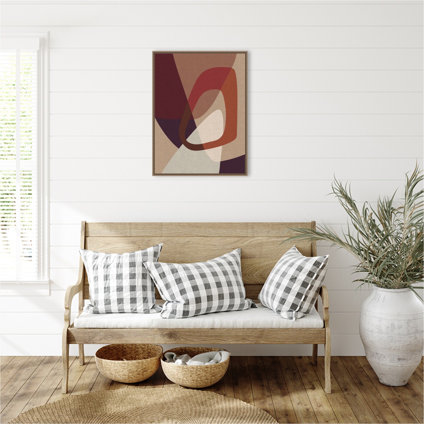 Pictura 1 by Design Fabrikken Framed Canvas Wall Art