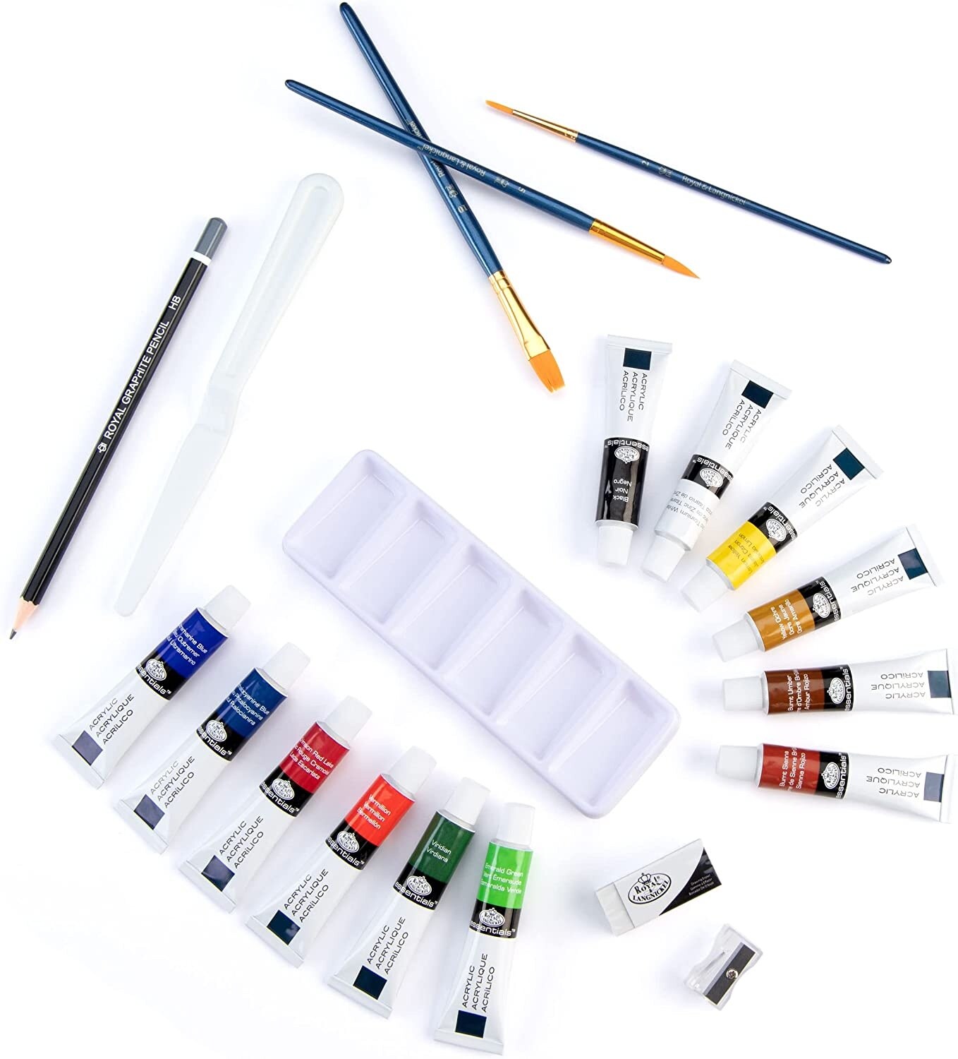 Royal & Langnickel(R) essentials(TM) Clear View Art Set-Acrylic Painting