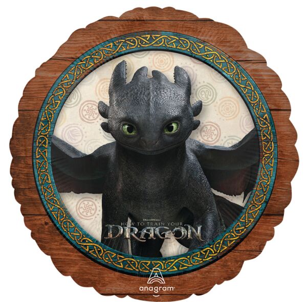 17&#x22; How to Train Your Dragon Mylar Balloon