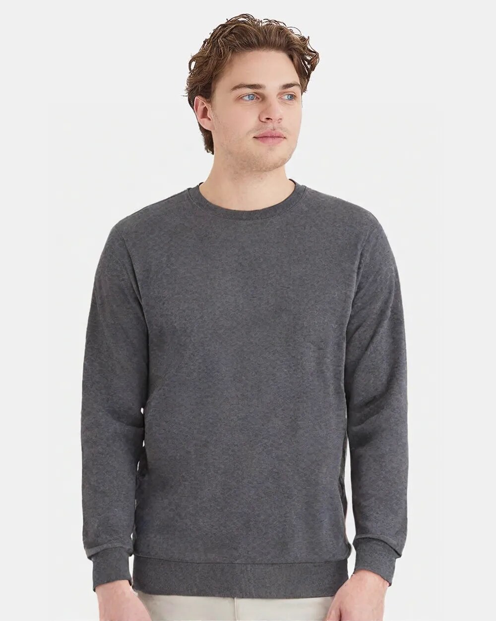 Hanes Unisex EcoSmart Fleece Crewneck Sweatshirt For Casual Wear