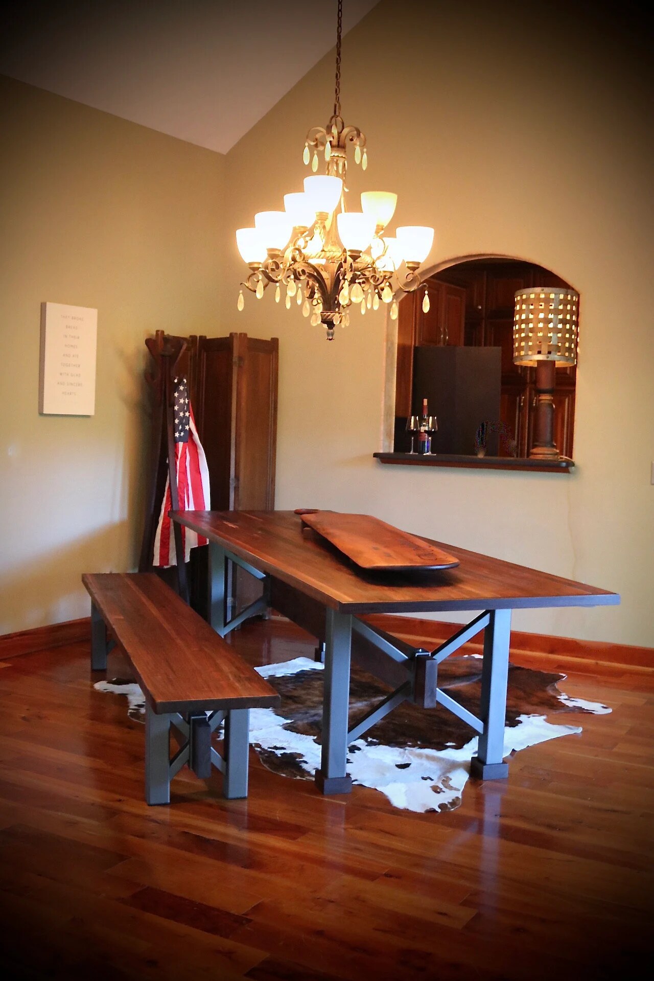 Farmhouse Metal Table Base, Heavy Duty Metal Legs MakerPlace by Michaels