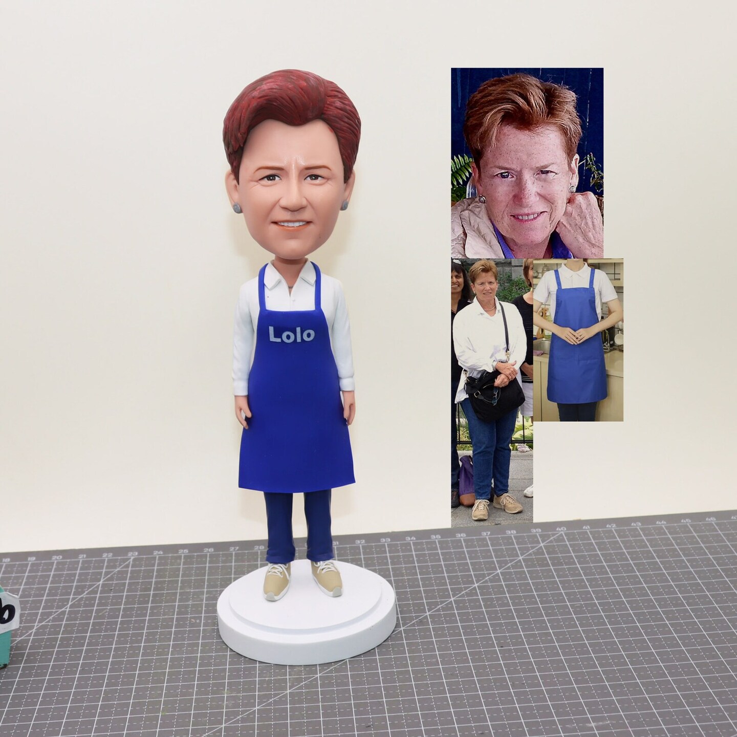 Custom Chef Bobbleheads, Custom Housewife Figurine, Custom Mom Statue