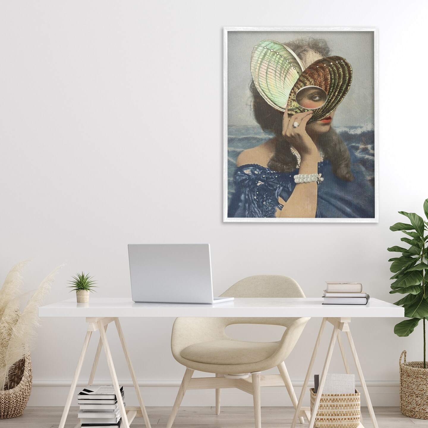Stupell Industries Portrait of Naturalist Framed Giclee, design by Victoria Barnes