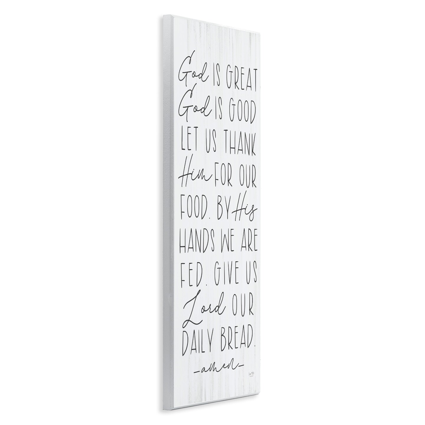 Stupell Industries God Is Great & Good Wall Plaque, design by Lux + Me Designs