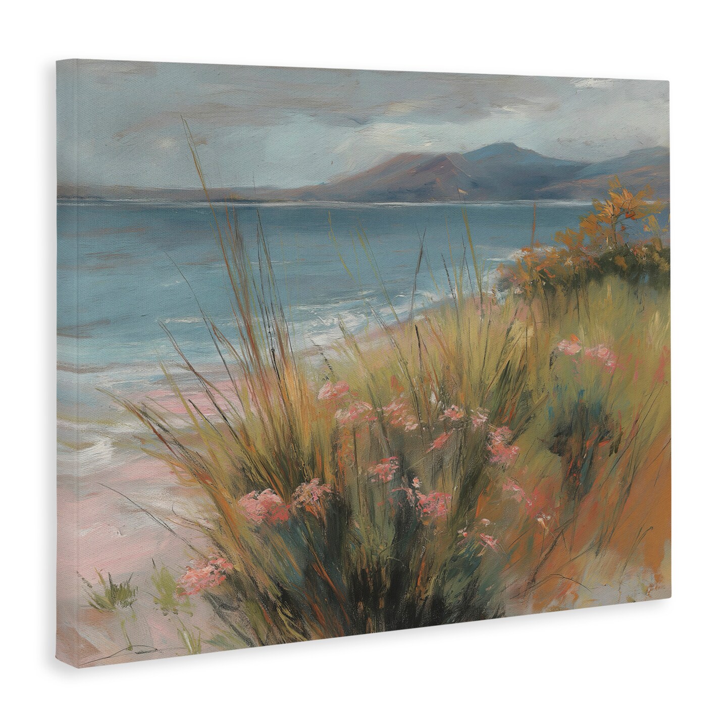 Stupell Industries The Green Valley Beach Canvas, design by Svetlana Aleynikova