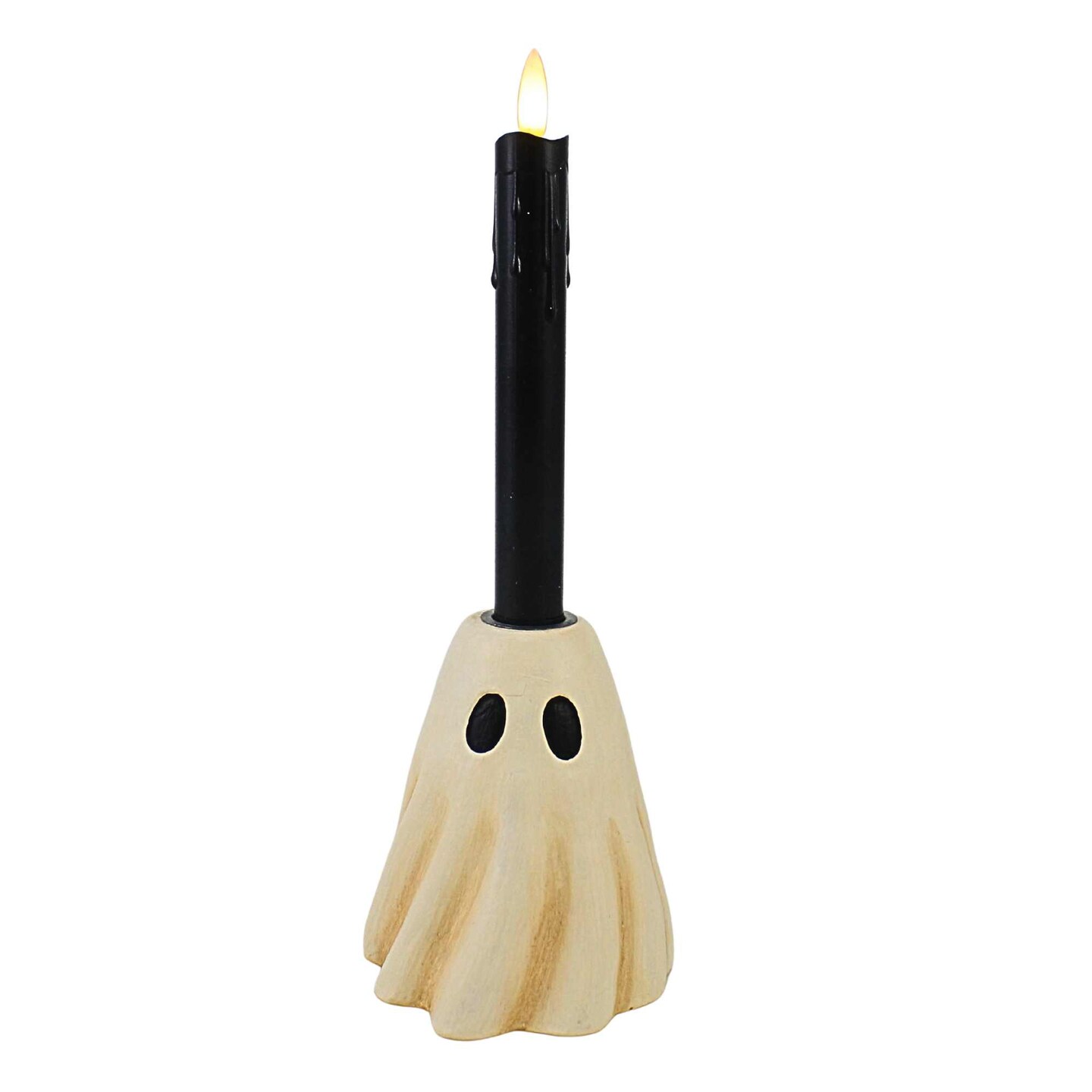 Bethany Lowe 12.0 Inch Ghost Trio With Candles Halloween Figurine Set , Lightweight Halloween Decor Lights Spooky