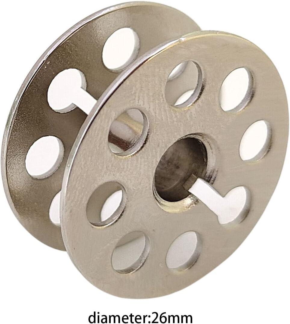 Style Bobbin Case BC-DBM(2)-NBL1#18045 and Bobbins 18034 for Consew 205RB 206RB Juki Dnu 1541 261 241 246 Walking Foot Sewing Machine (2PCS 18045+ 10PCS 18034)