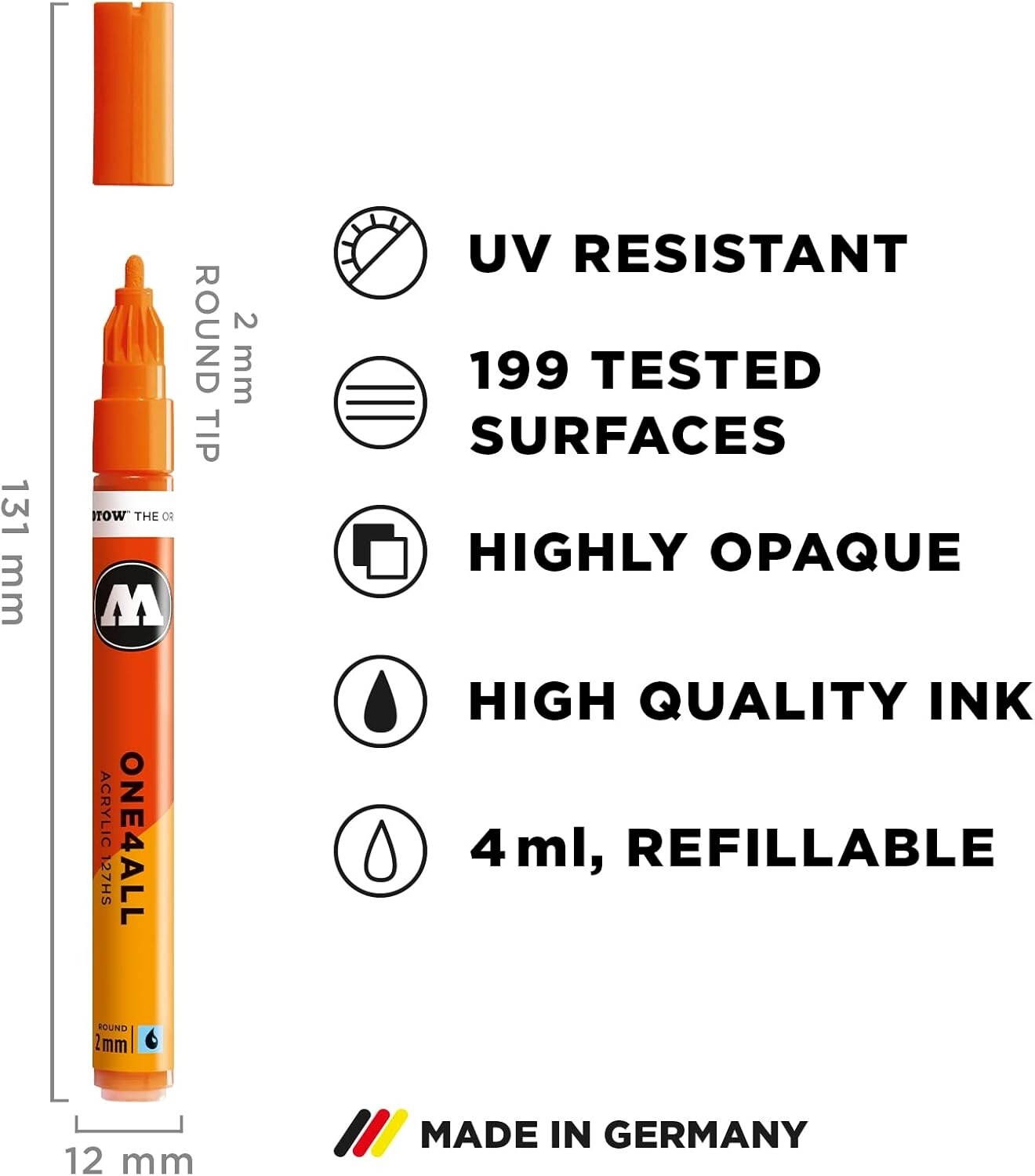Molotow&#xAE; ONE4ALL&#x2122; Acrylic Twin Complete Set