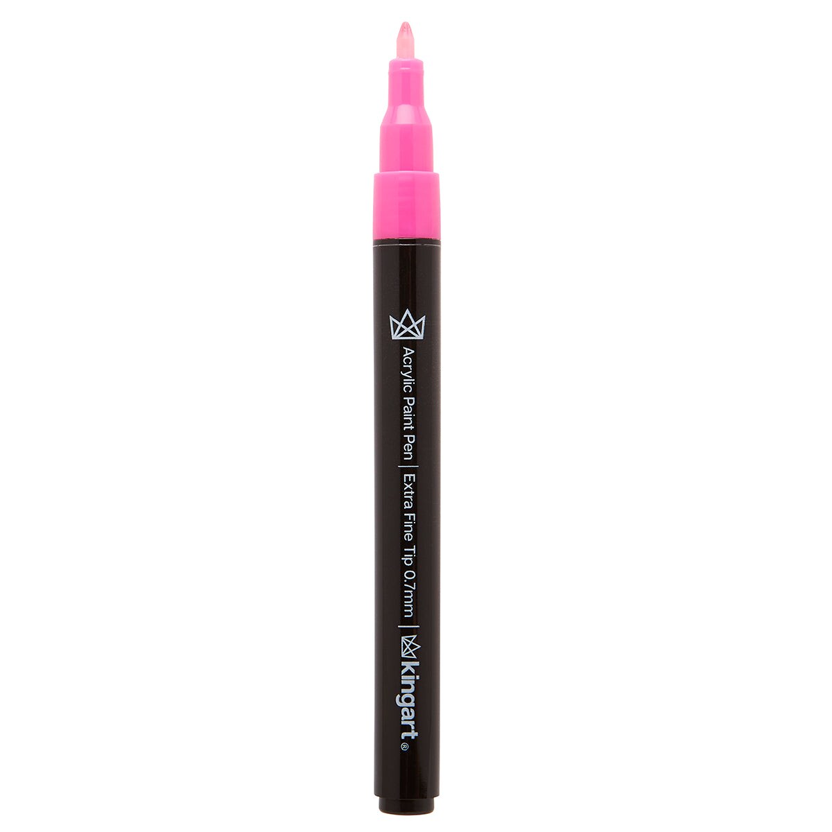 KINGART&#xAE; PRO Paint Pens Extra Fine Tip, 6 Neon Colors