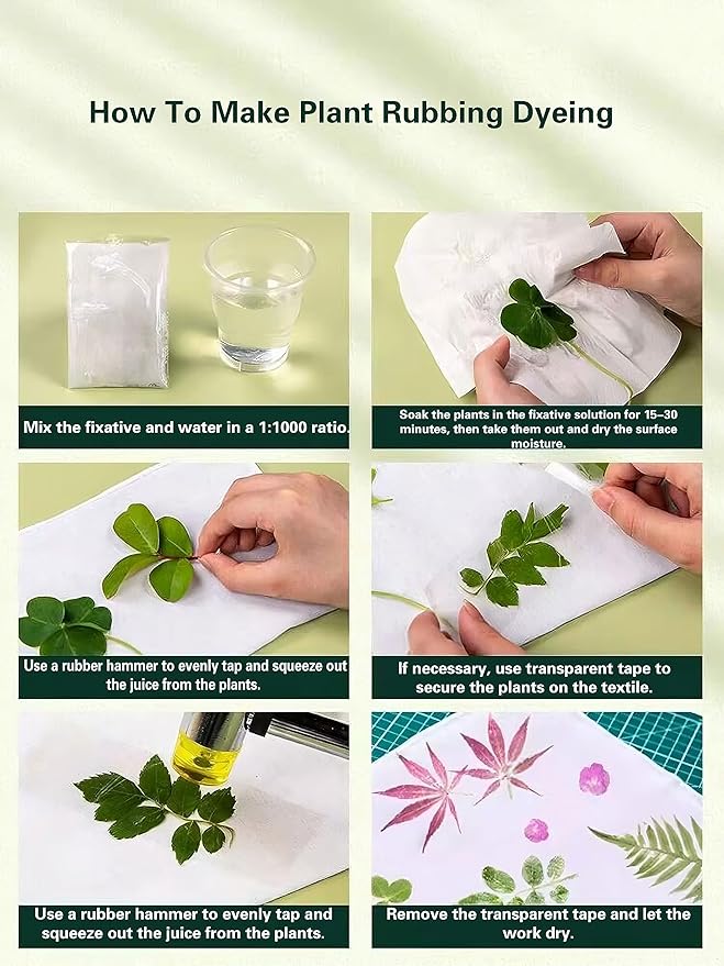Natural and Creative DIY Handbag,Clothes,Decorations,Handicraft Artworks,Household Textiles &#x26; Fabric Art and Craft Kit.Fun Parent-Child Games
