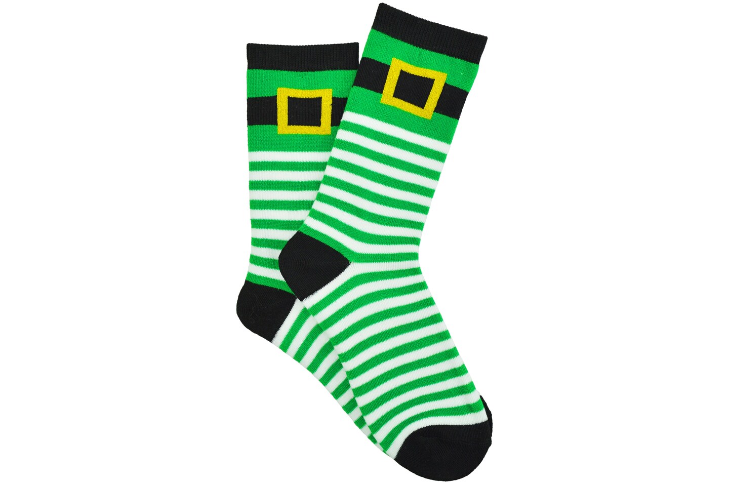 Everything Legwear St. Patrick&#x27;s Day Buckle Crew