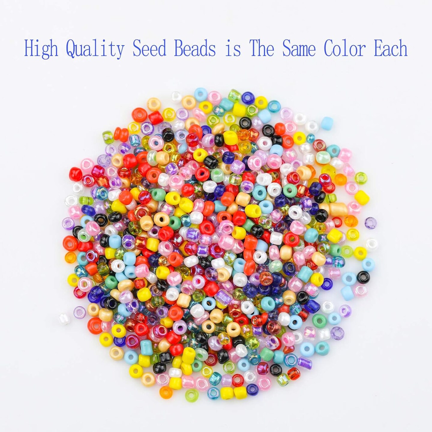 12000 pcs 3mm Glass Seed Beads 8/0