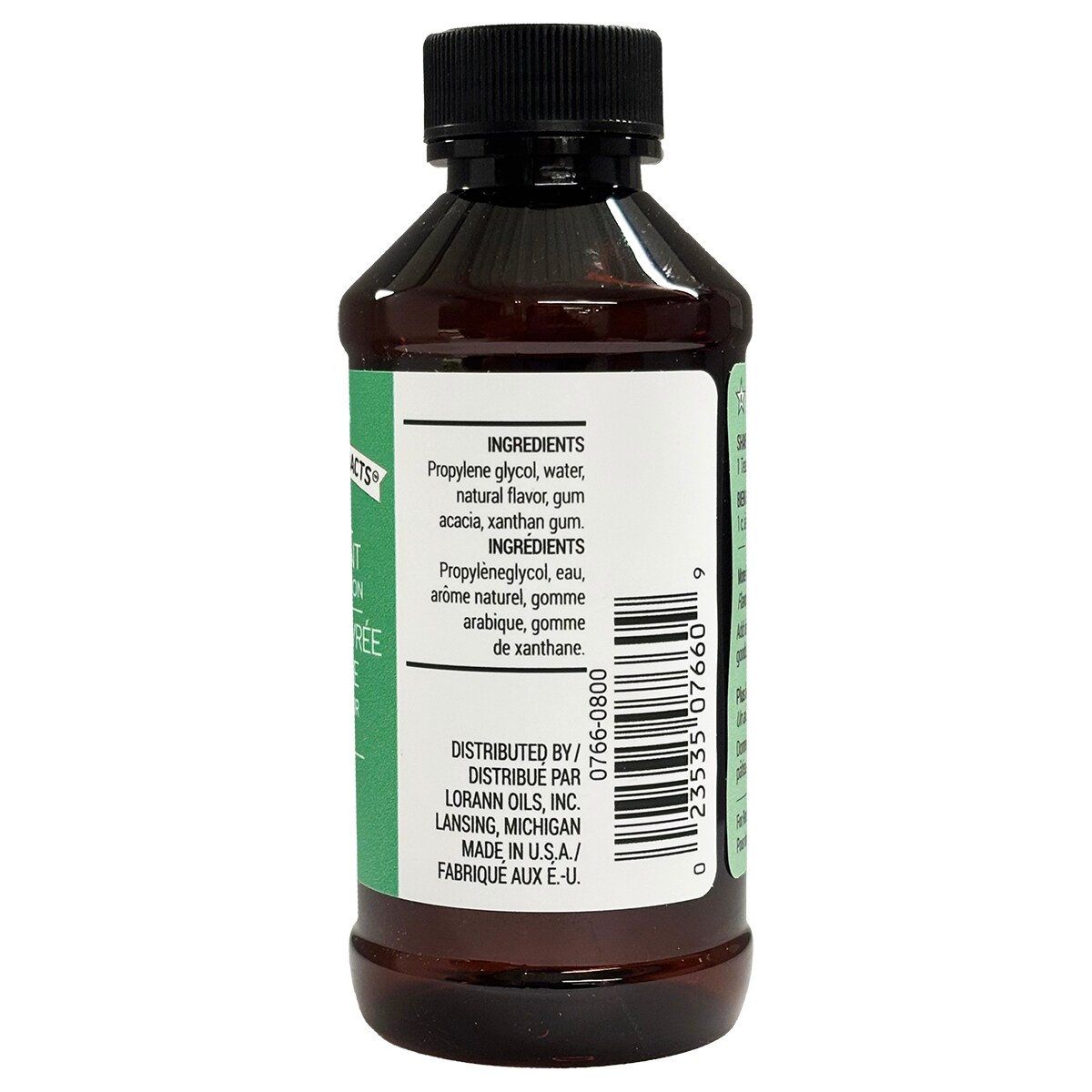LorAnn Oils Natural Peppermint Bakery Emulsion, 4 ounce