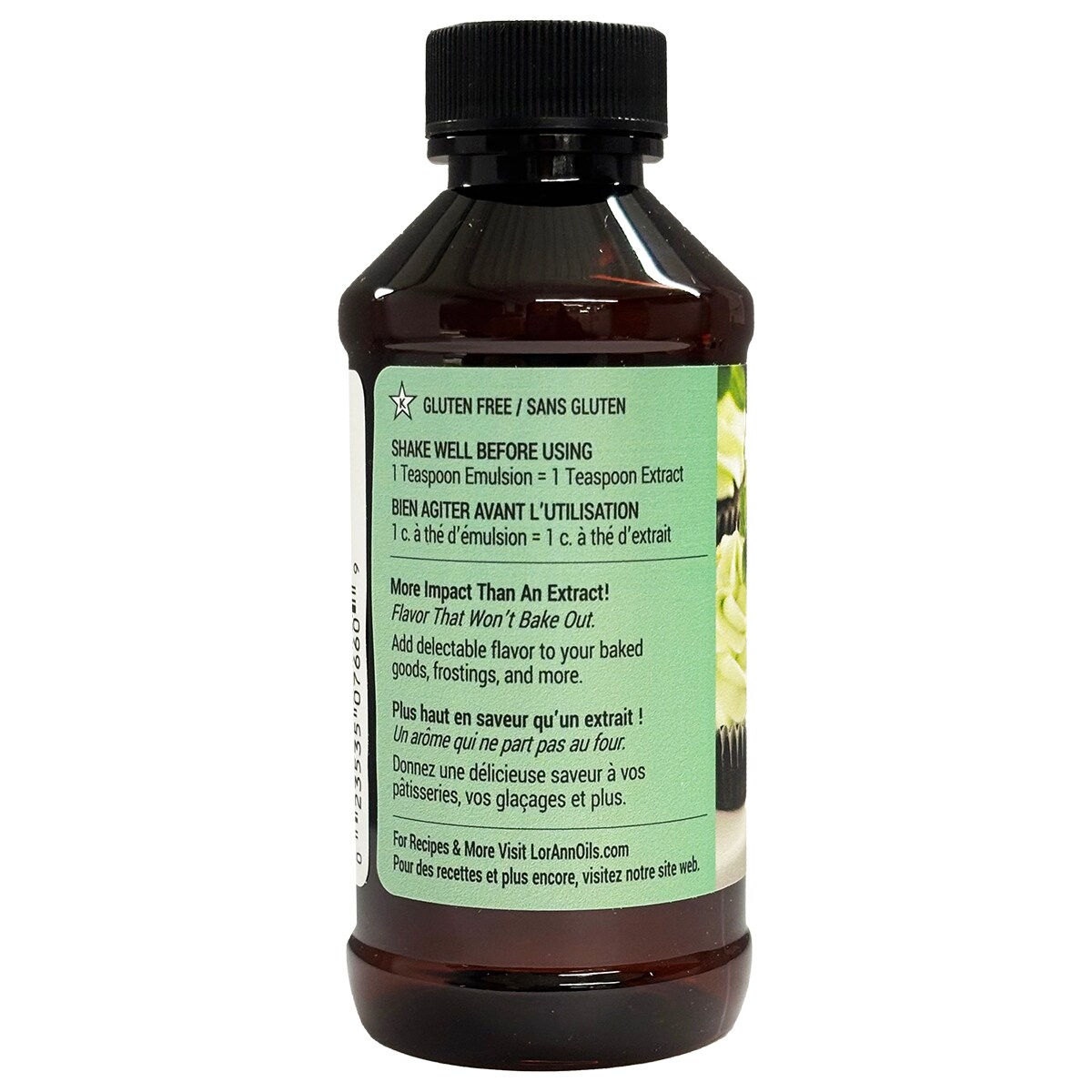 LorAnn Oils Natural Peppermint Bakery Emulsion, 4 ounce