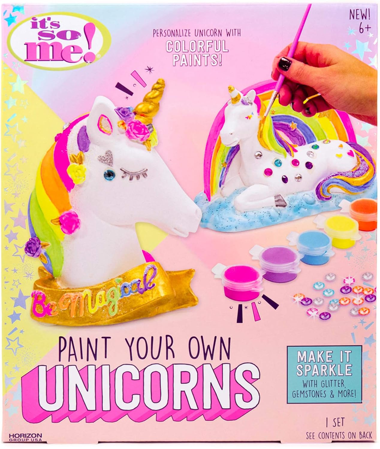 Paint Your Own Unicorns &#x2013; DIY Ceramic Unicorn Kit for Kids