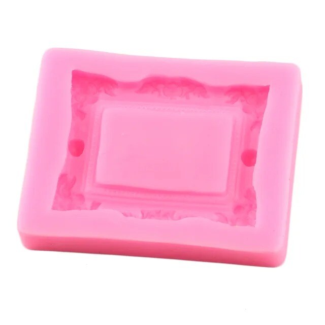 Square Frame Silicone Mold Flexible Candy, Chocolate & Jelly Mold for DIY Treats