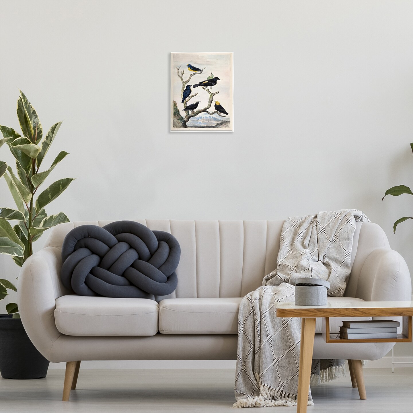 Stupell Industries Perched Birds on Branches Wall Plaque By Stellar Design Studio