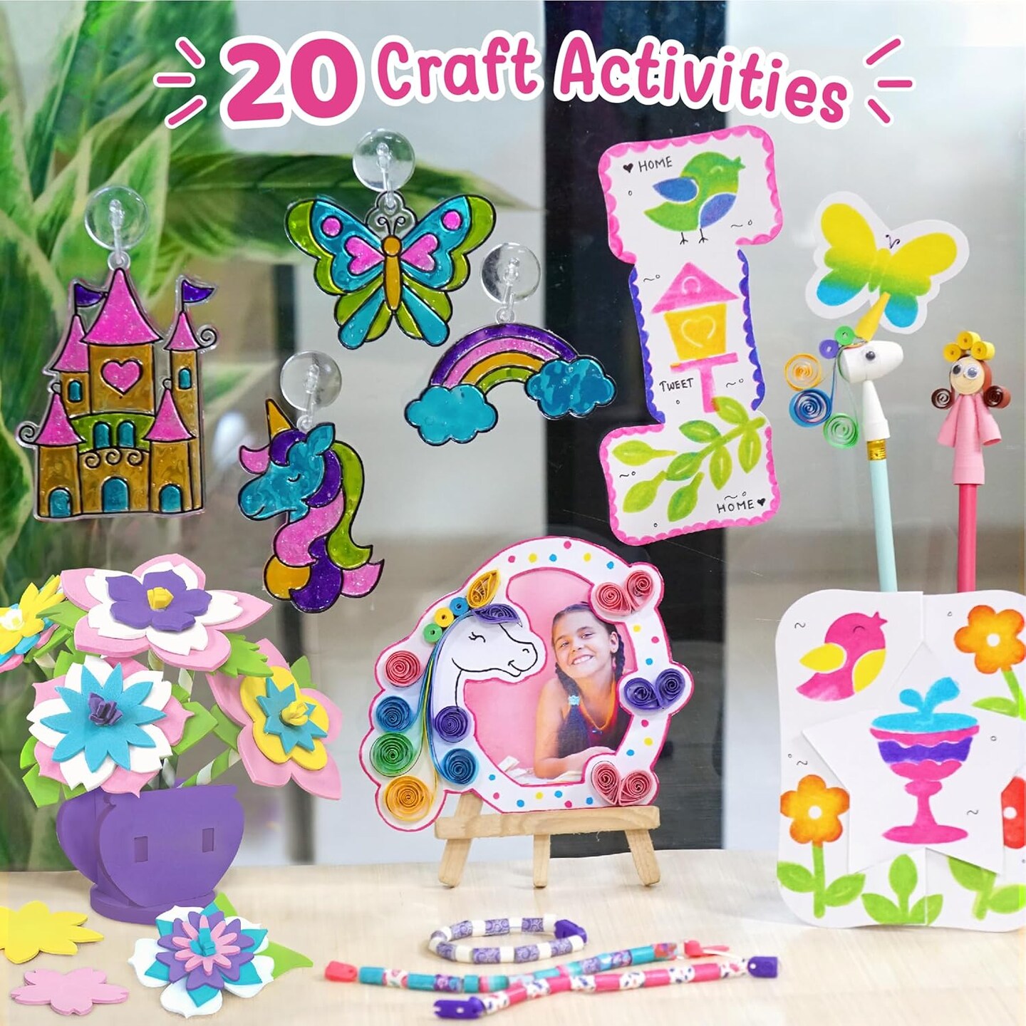 Fabulous Creative Toy & DIY Set | Arts and Crafts for Kids | Activity Craft Kits(Multicolor)