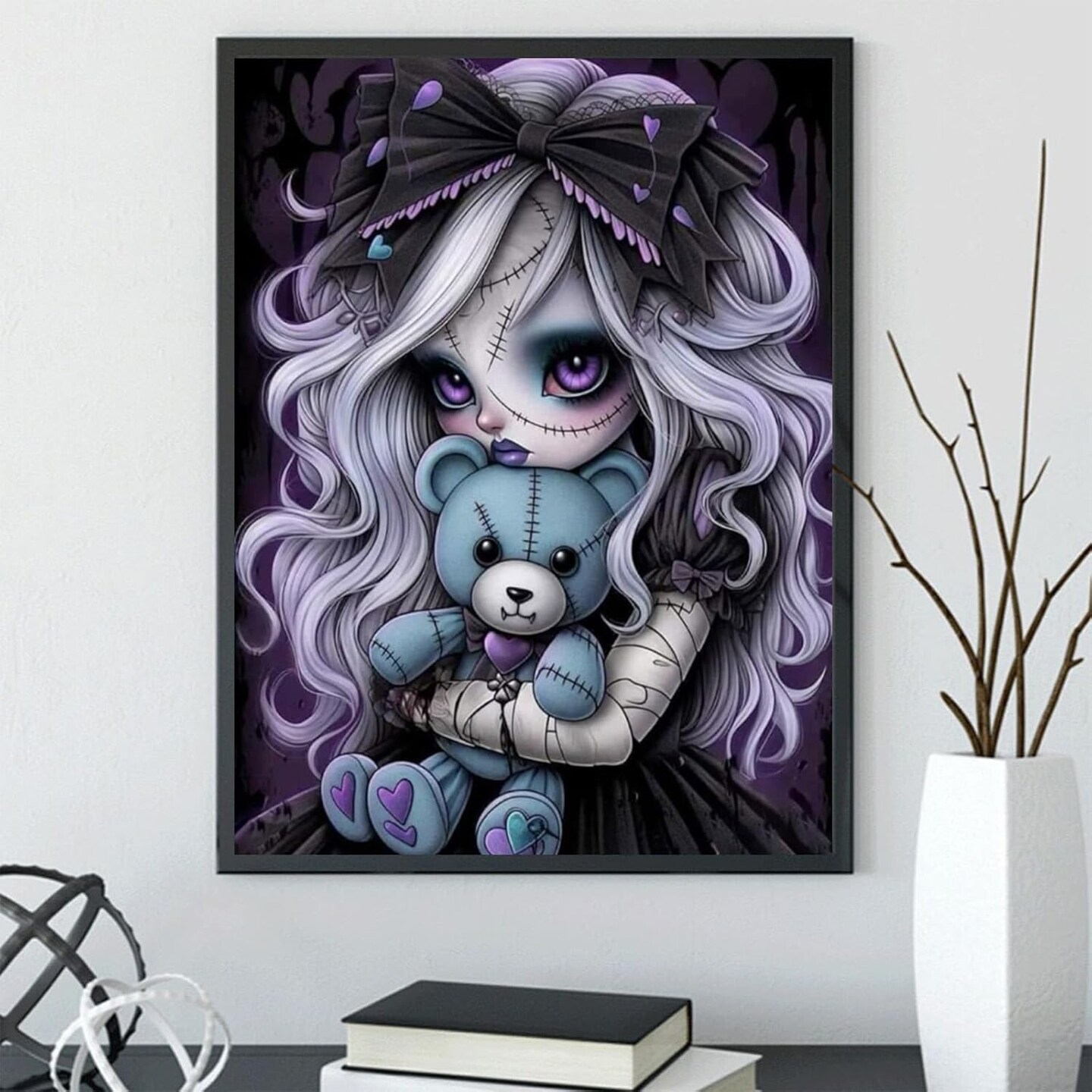 Gothic 5D Diamond Art Painting Kits for Adults