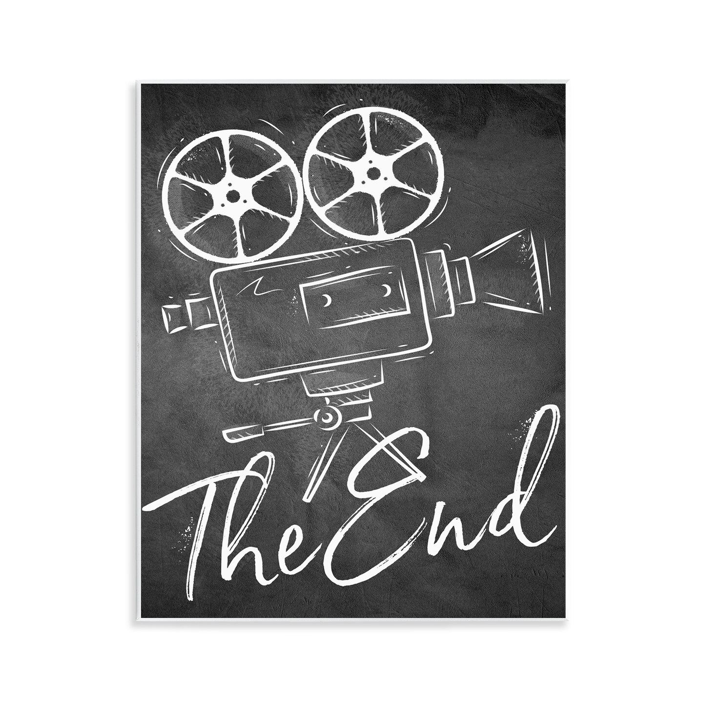 Stupell Industries Vintage Movie Camera Wall Plaque By Kim Allen