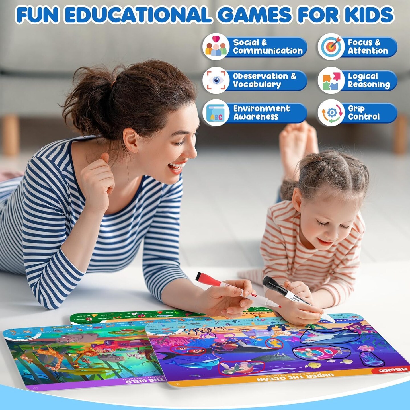 Search and Find Activity Books for Kids