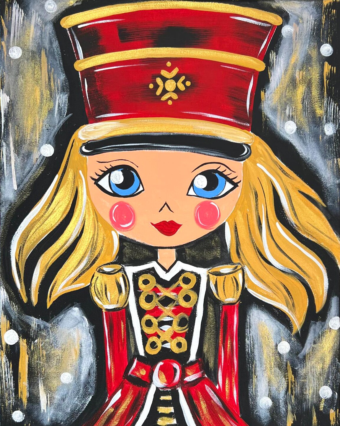 Mrs. Nutcracker Christmas Paint Party