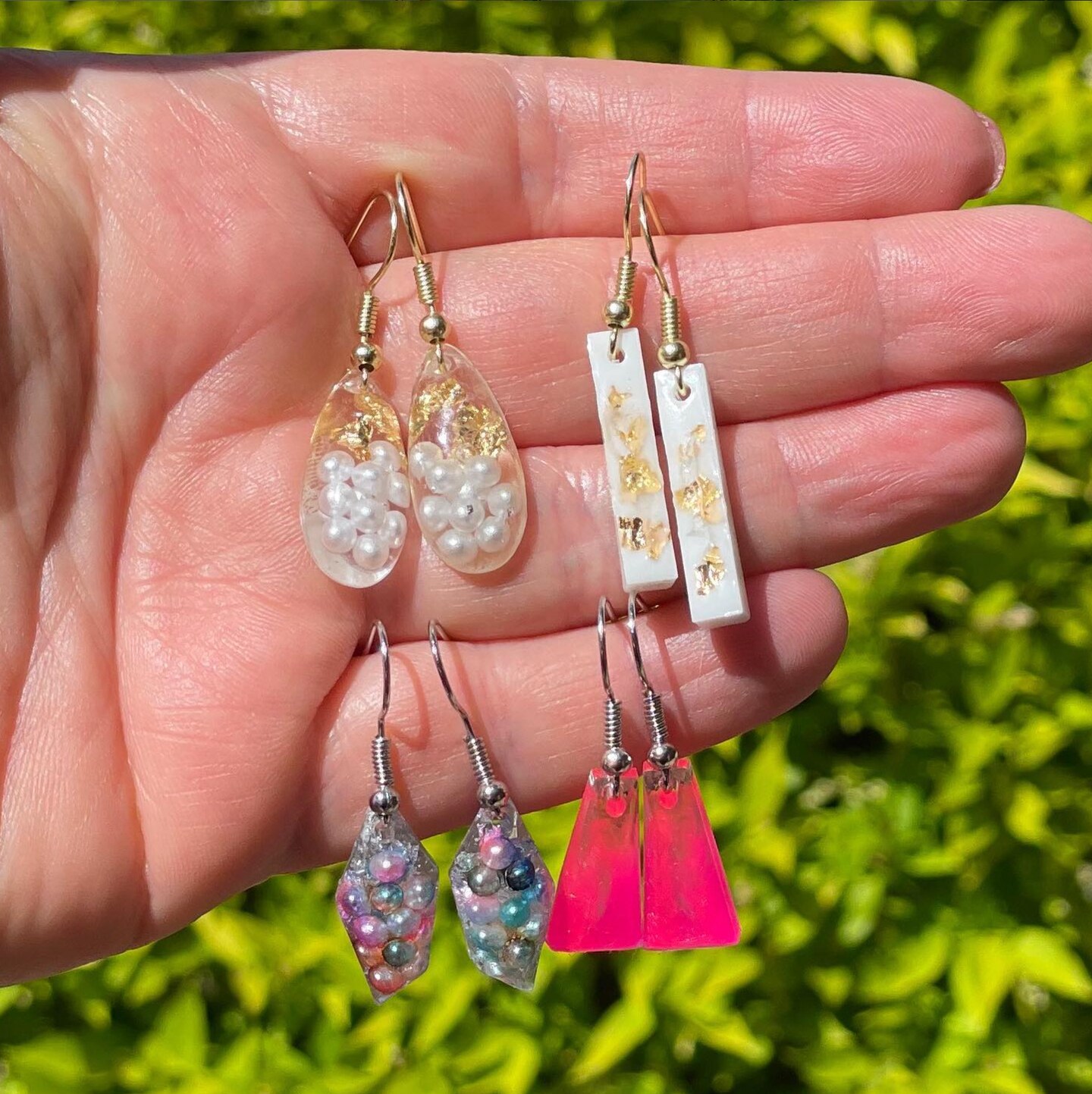 Resin Craft By Me&#x2122; Multiple Dangle Earring Charms Silicone Mold