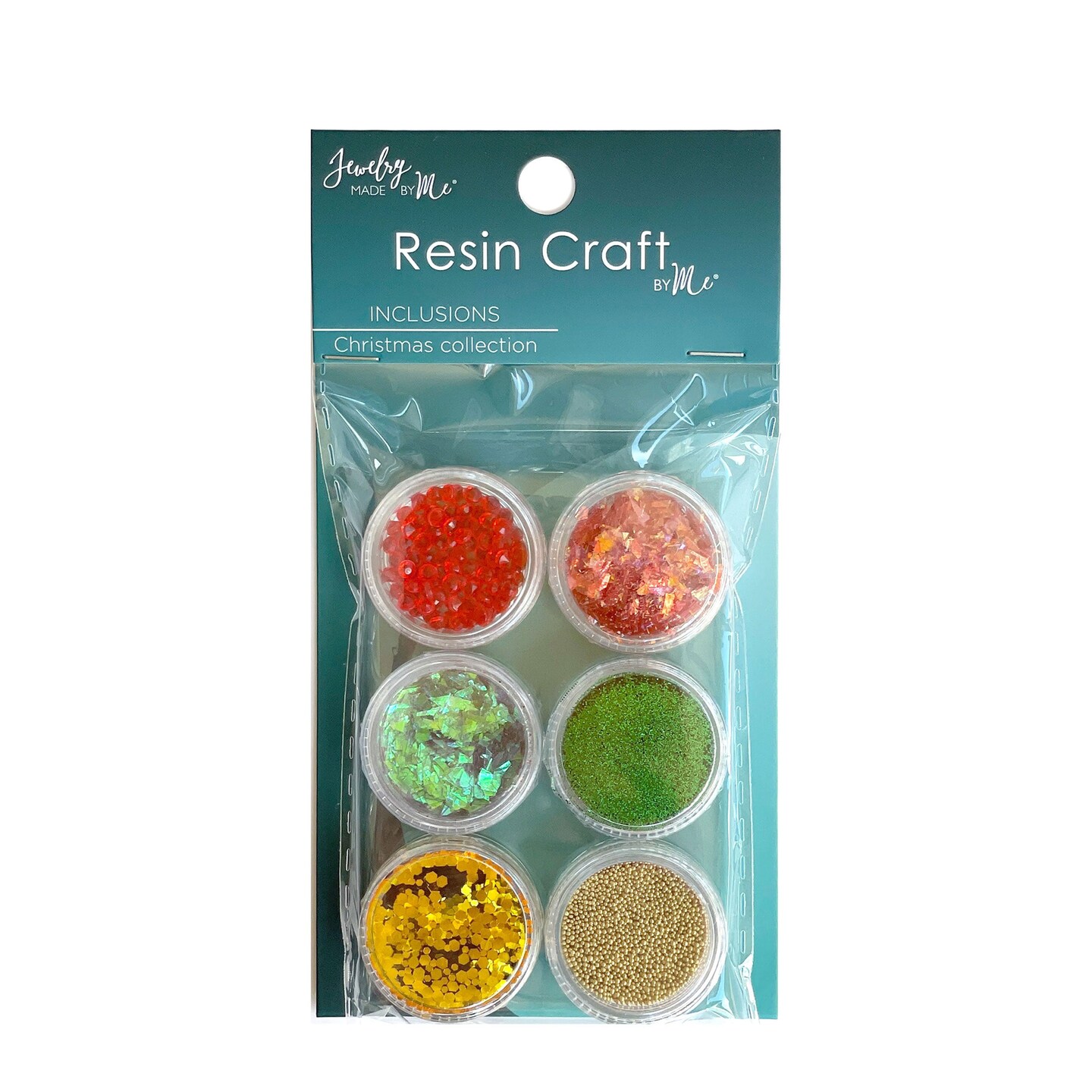 Resin Craft By Me&#x2122; Christmas Mixed Inclusions 6pc
