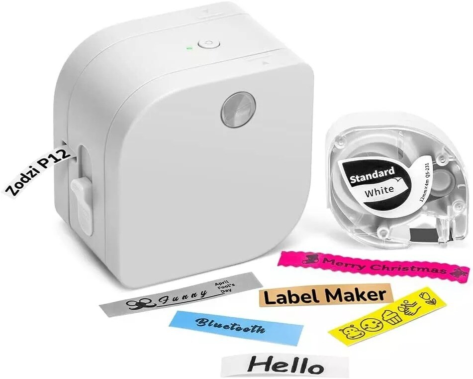 DYMO Label Maker LetraTag 100H Handheld Label Maker with 1 Bonus Labeling Tapes