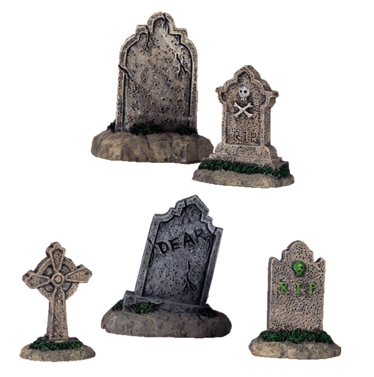 Lemax Spookytown Tombstones Set of 5