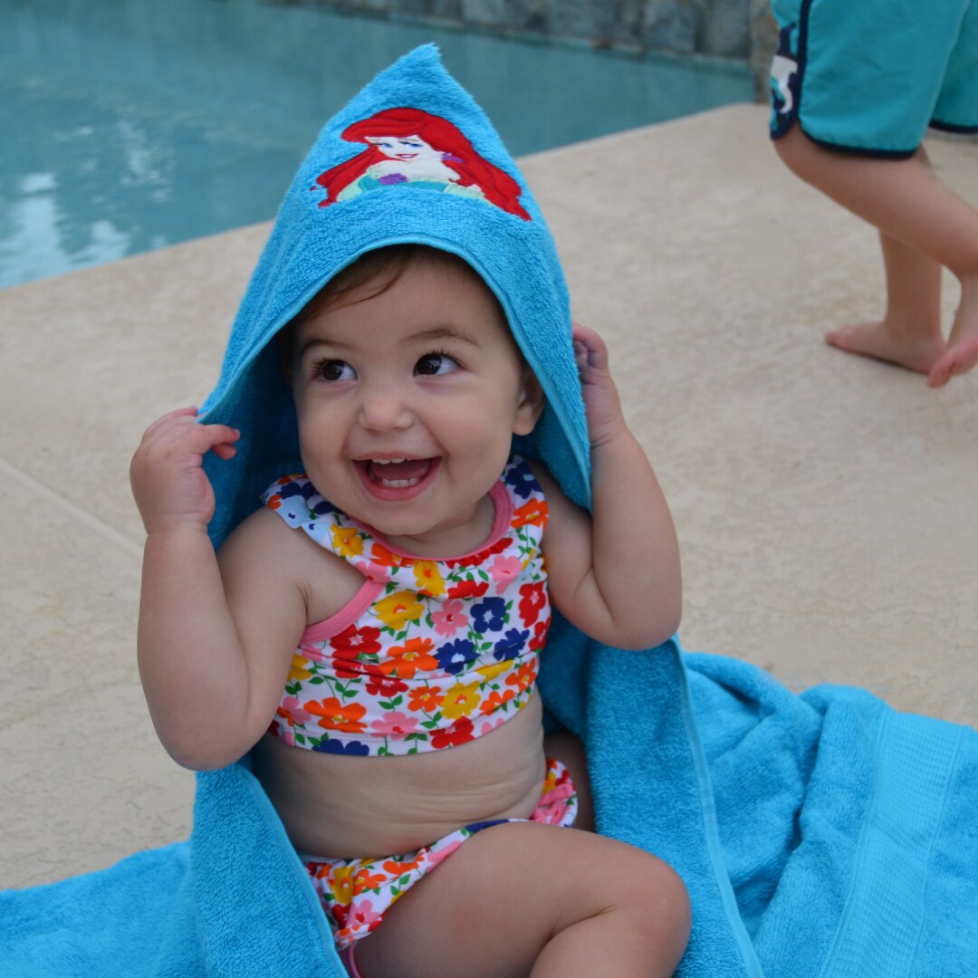 Axolotl and a Babyccino Hooded Towel | MakerPlace by Michaels