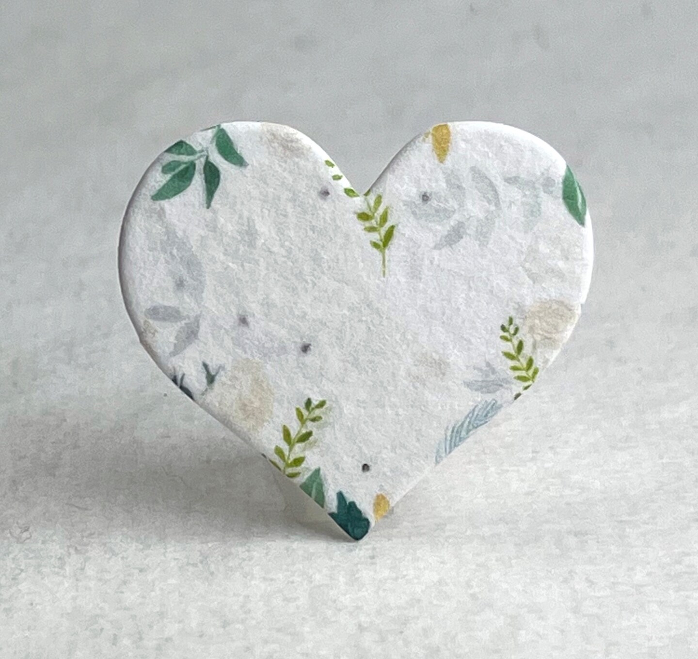 Wildflower Seed Paper Small Hearts - Garden Print Varieties - 1.5" x 1.75"  - Pick Your Style and Quantity | MakerPlace by Michaels