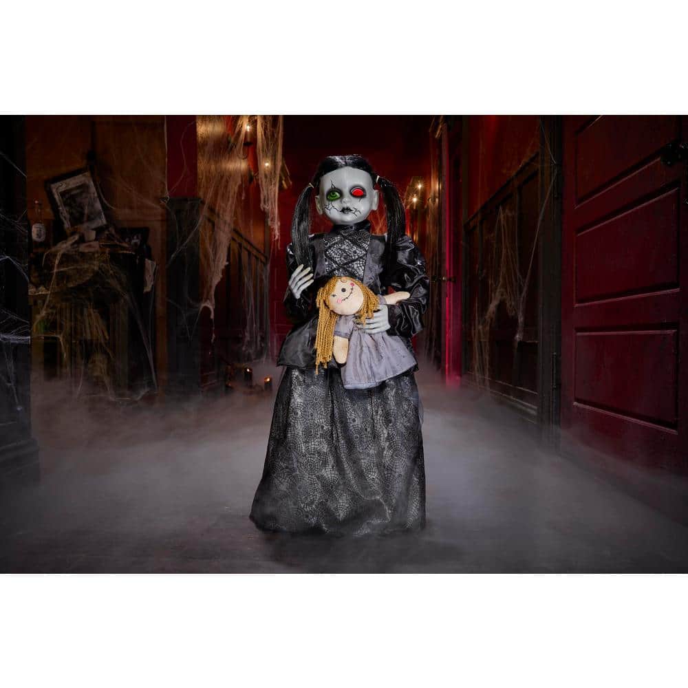 Halloween 3 ft. Animated LED Haunted Doll