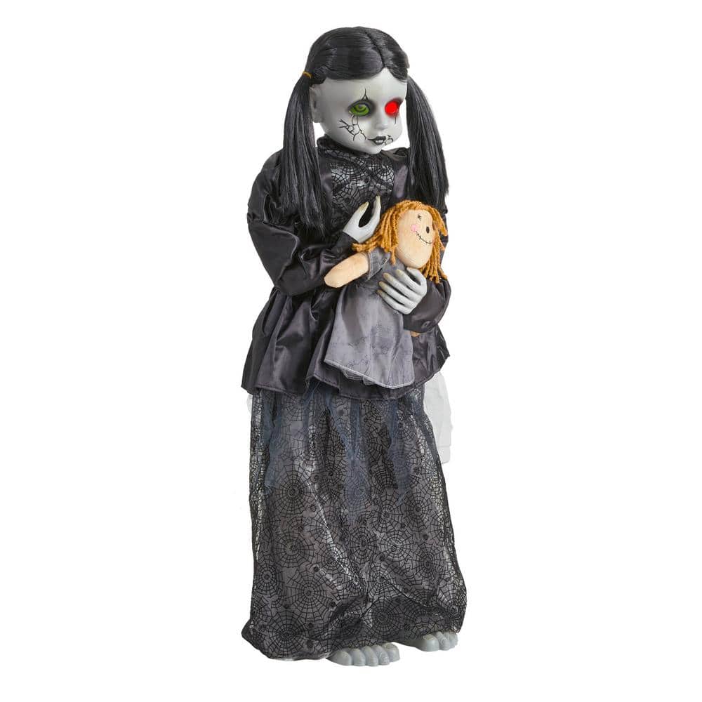 Halloween 3 ft. Animated LED Haunted Doll