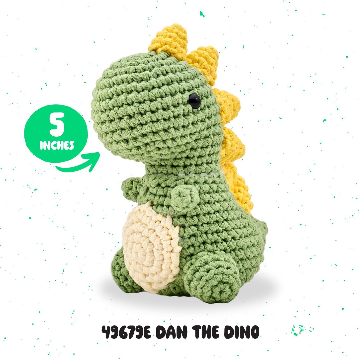 Bucilla Amigurumi Crochet Kit Dan the Dino