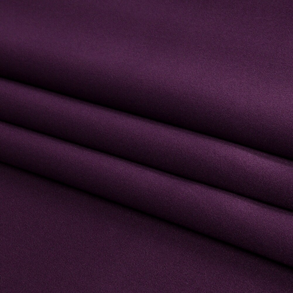 1 Yard Silk Charmeuse 44" Wide Blackberry Luxury Fabric for Gowns, Dresses & Bridal Wear