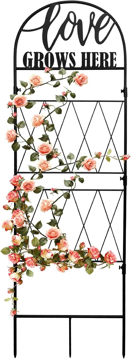 Garden Trellis for Climbing Plants Flowers Vegetables