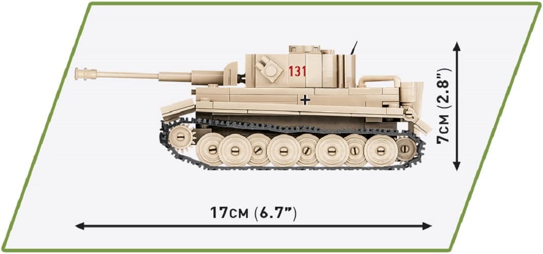 COBI Historical Collection Panzer VI Tiger &#x22;131&#x22; Tank