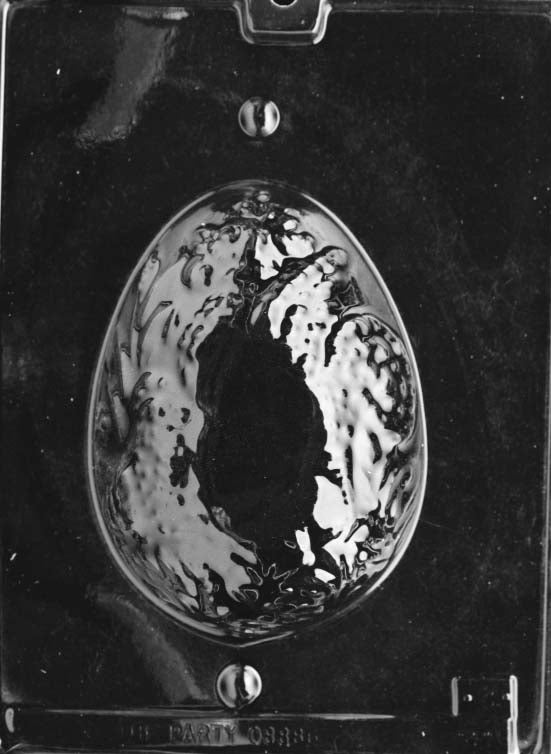 Decorated Easter Egg Chocolate Mold Two Piece 2 of 2