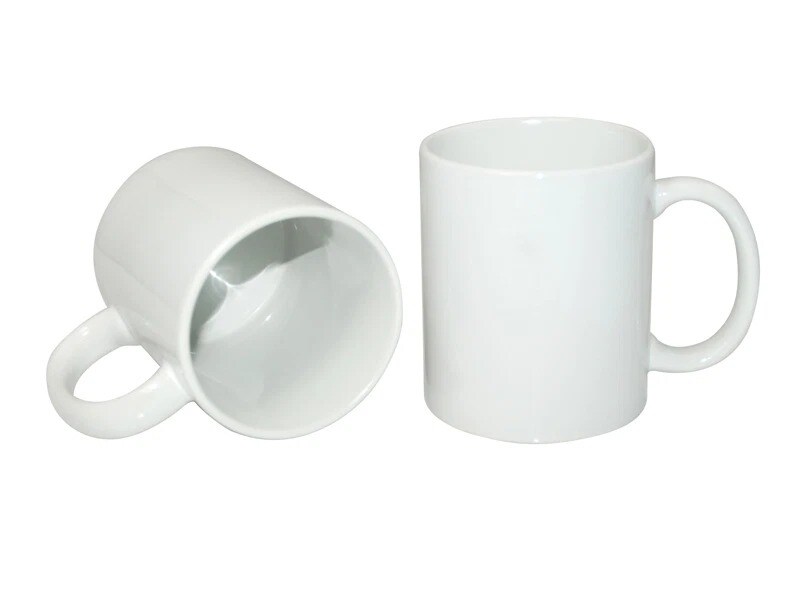 11oz White Sublimation Mugs Blank Heat Press Cups