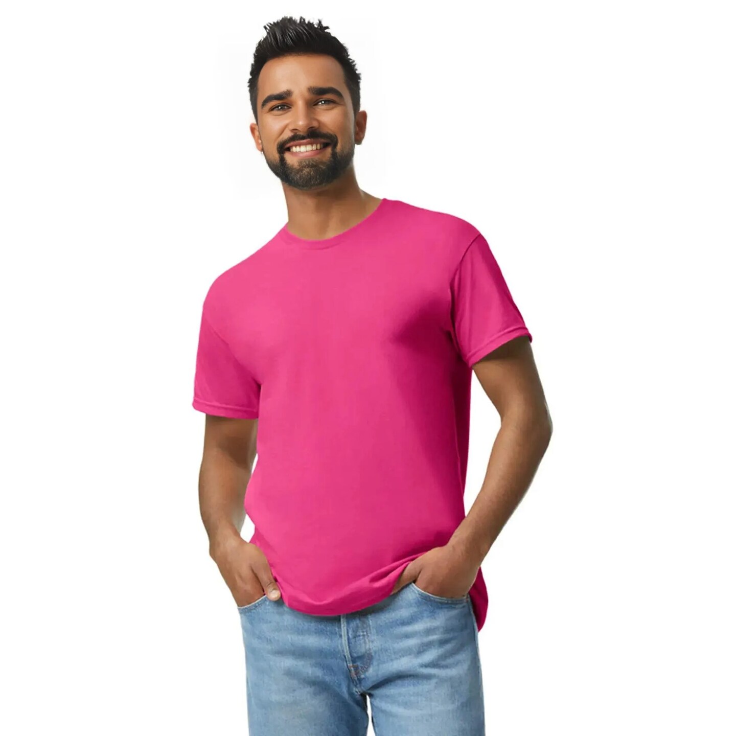 Gildan T-Shirt Uomo In Cotone Ultra – Grigio Cenere, XX-Large – Qualità Quotidiana - 2