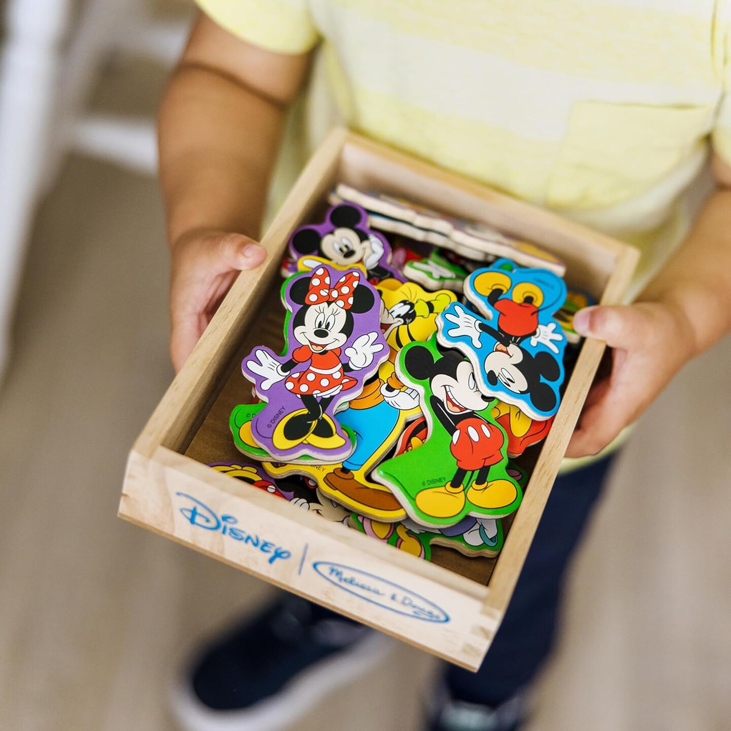 (20 pcs) - Toys For Disney Fans, Mickey Mouse Fridge Magnets for Toddlers Ages 2+
