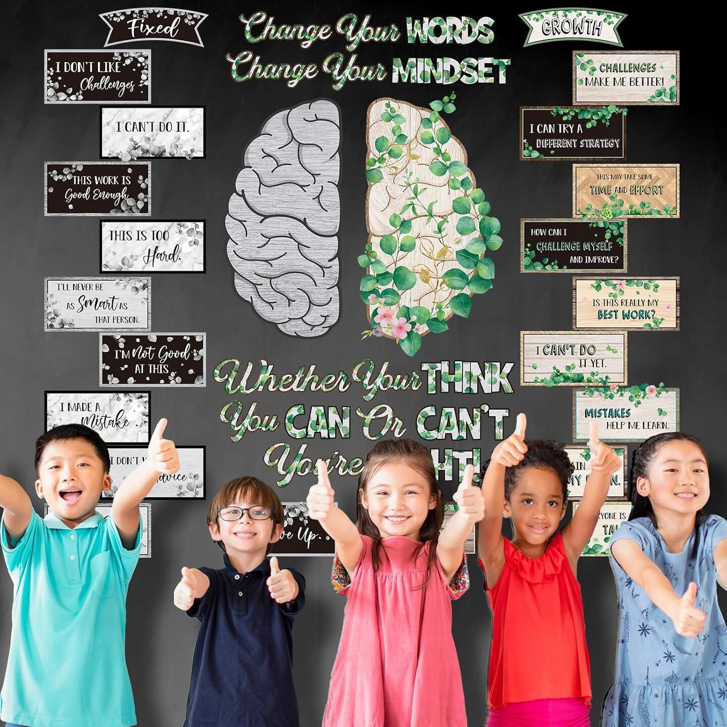 Mindset Posters Bulletin Board Set - Vintage