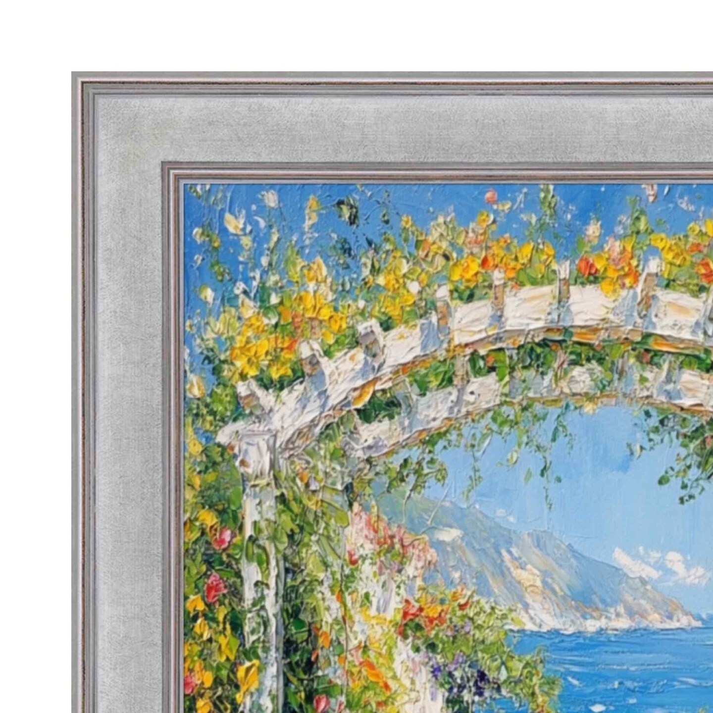 Modern Contemporary Silver Flat Picture Frame 13x19 frame