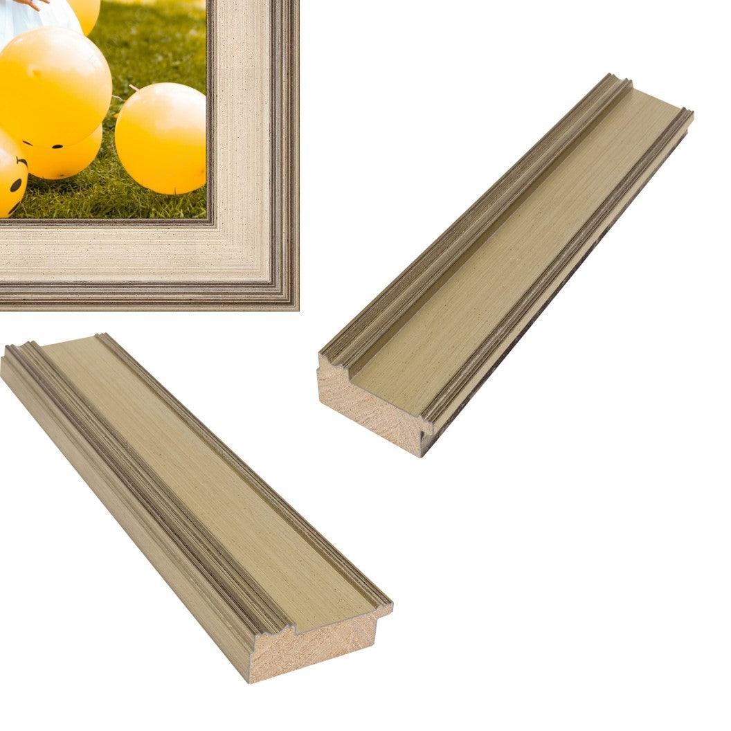 3 Inch Wide Silver Traditional Picture Frame