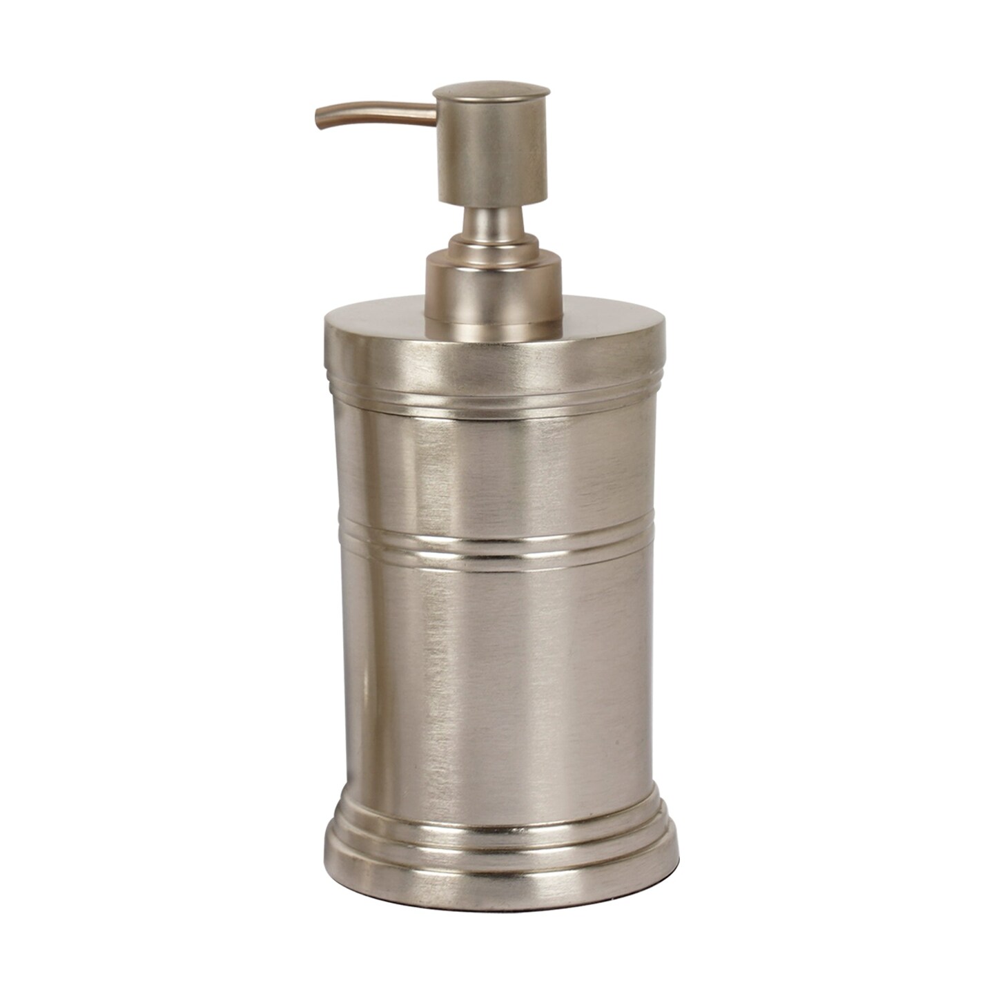 Stainless Steel Soap Dispenser Pump Bottle | Bathroom & Kitchen | Holds Soap, Lotion & Sanitizer | Brushed Pewter