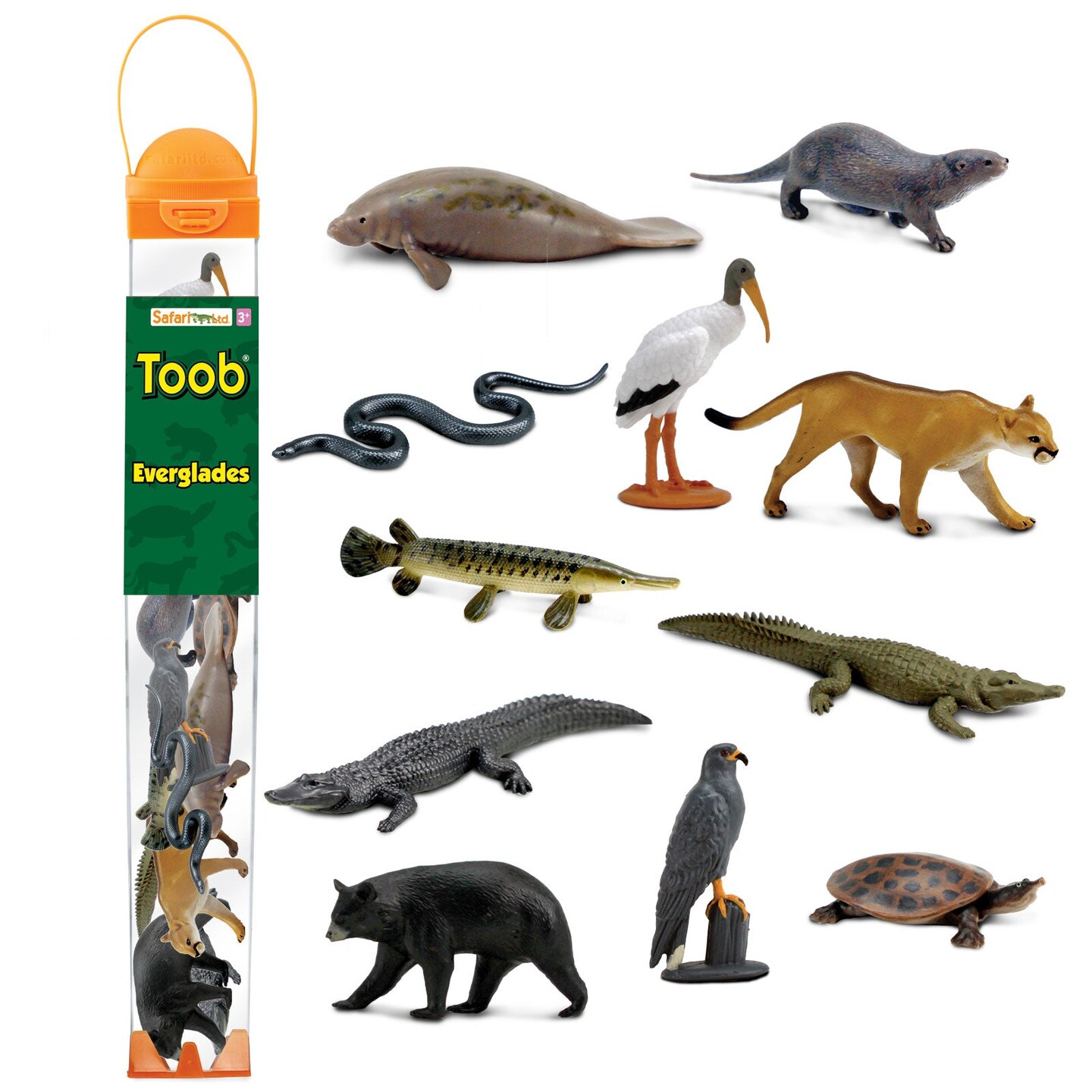 Everglades TOOB - Mini Animal Figurines for Kids, Boys and Girls