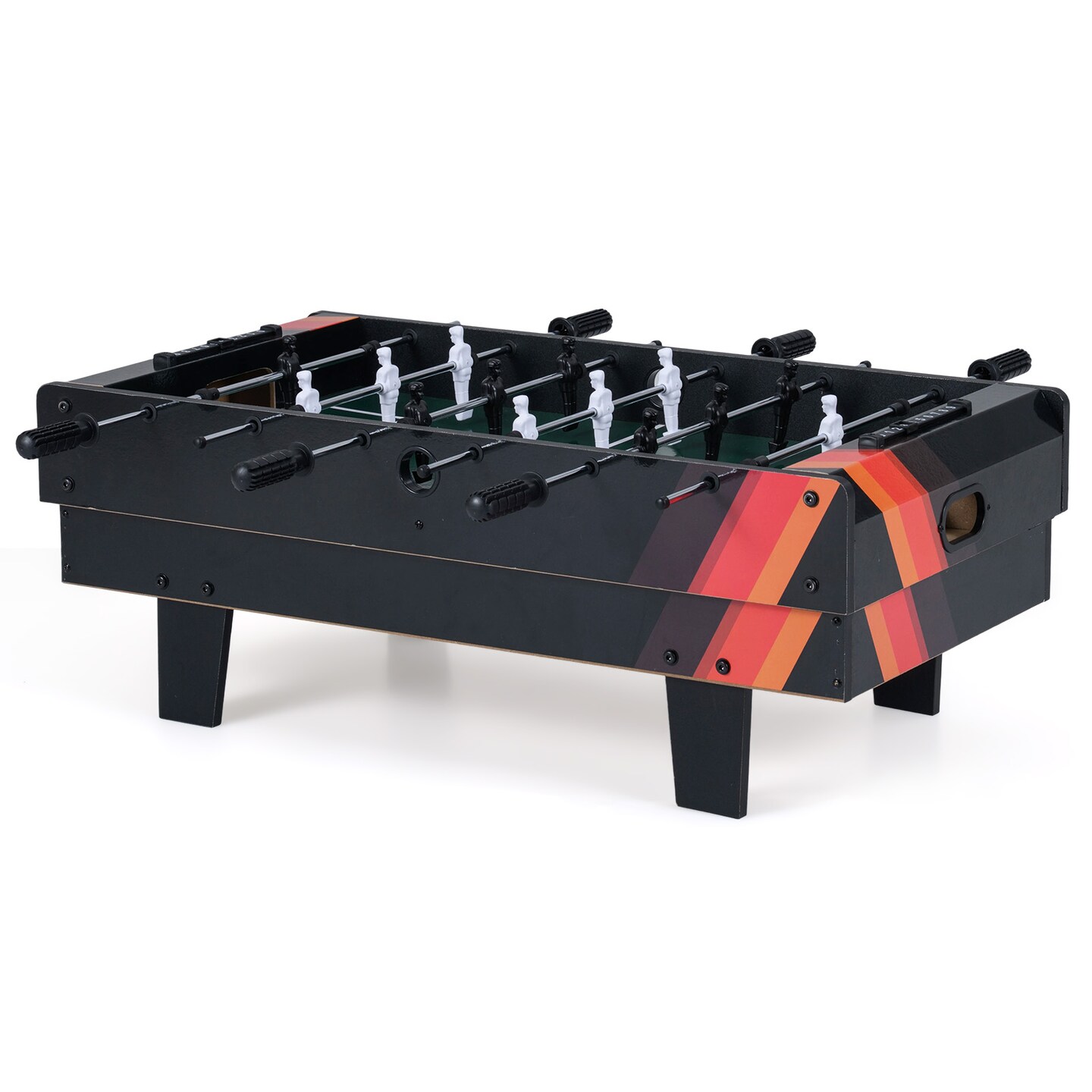 Michael Table Game MDF Multi Game Table 4-in-1 Foosball, Pool and Ping Pong, Color: Black ...